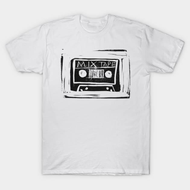 Mix Tape T-Shirt by Chuck Greeson